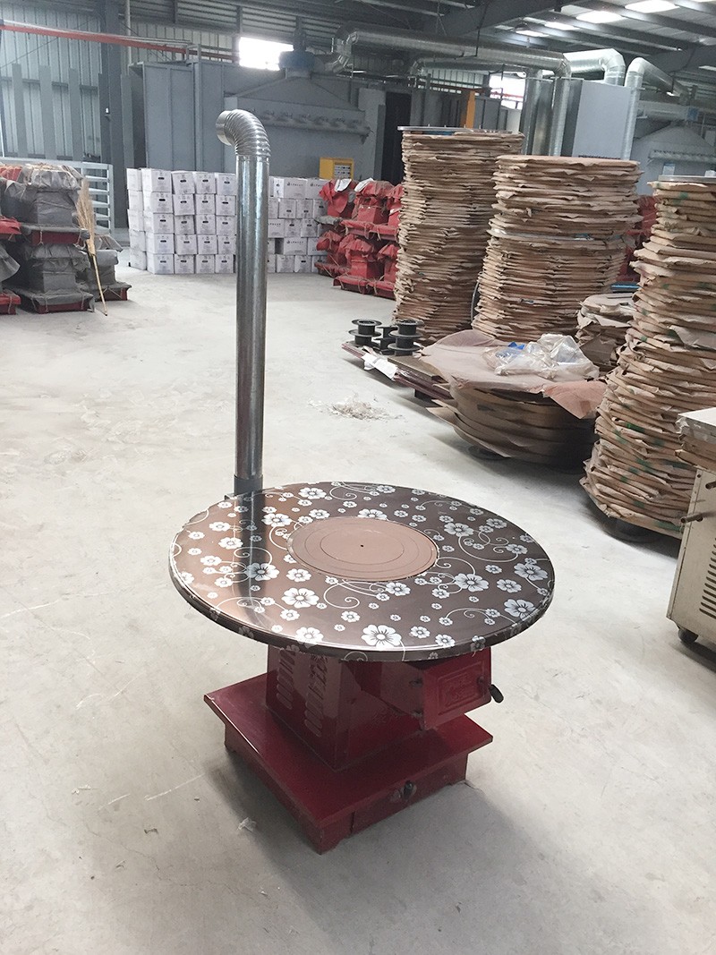  家用炊事取暖爐—【爐具生物質爐】不銹鋼黑色雕花桌面